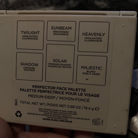 Cover FX perfector face pállate medium